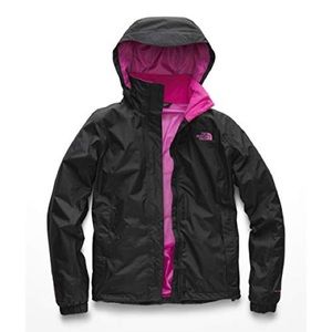 Little girl north face jacket 2 piece